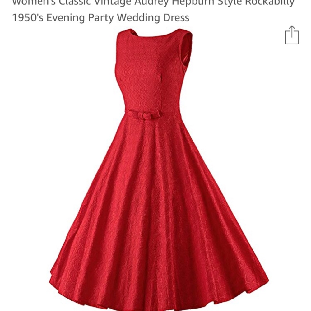 Audrey Hepburn Style Lace Dress